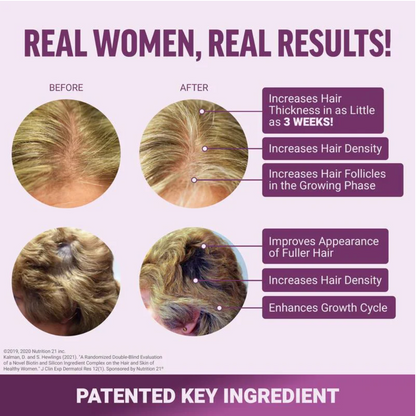 Get Thicker, Fuller Hair in as Little as 3 Weeks