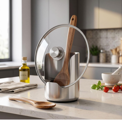 Keep Lids, Ladles & Mess Off Your Counter.